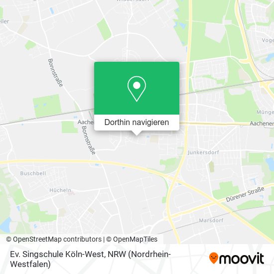 Ev. Singschule Köln-West Karte