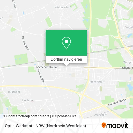 Optik Werkstatt Karte