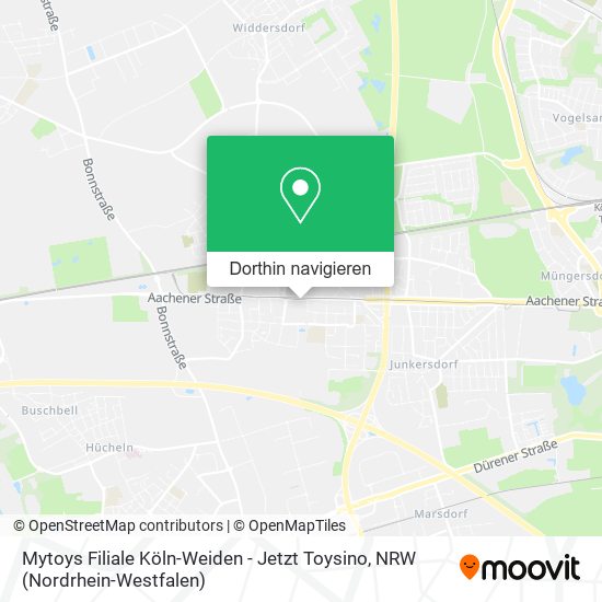 Mytoys Filiale Köln-Weiden - Jetzt Toysino Karte