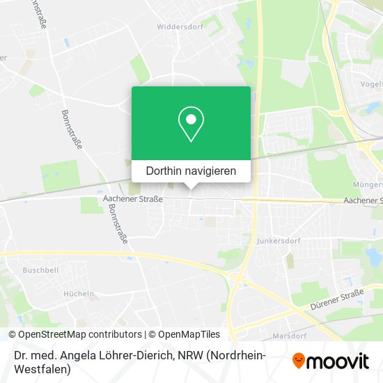 Dr. med. Angela Löhrer-Dierich Karte