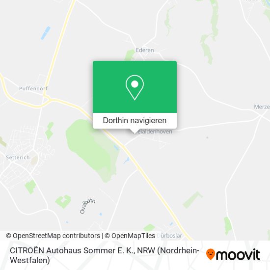 CITROËN Autohaus Sommer E. K. Karte