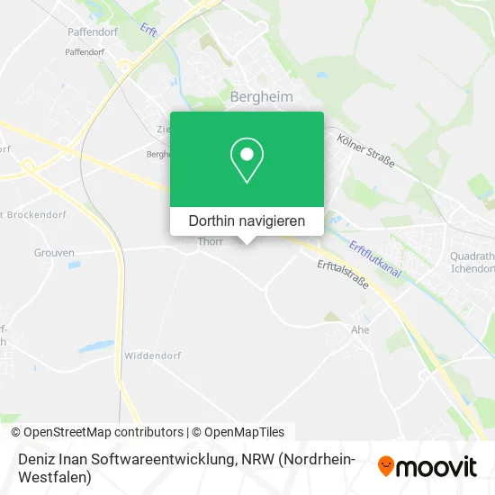 Deniz Inan Softwareentwicklung Karte