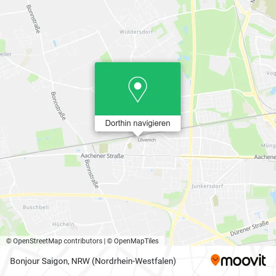 Bonjour Saigon Karte