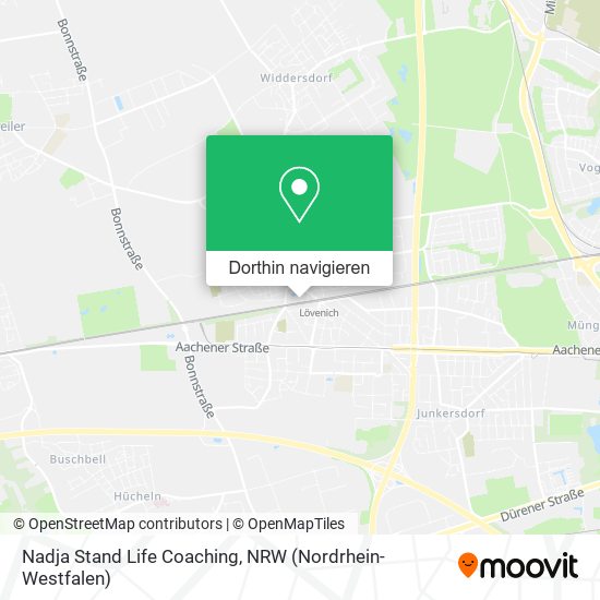 Nadja Stand Life Coaching Karte