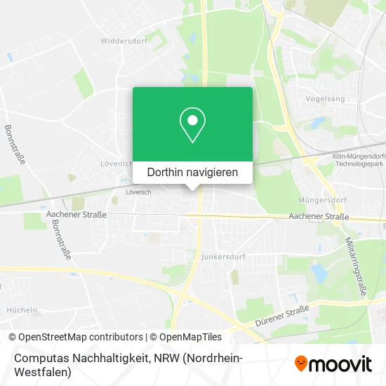 Computas Nachhaltigkeit Karte