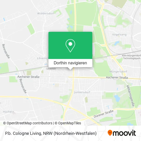 P.b. Cologne Living Karte