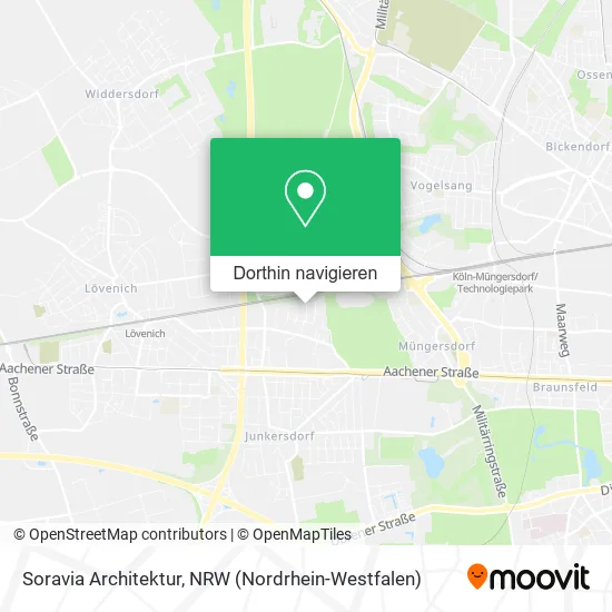 Soravia Architektur Karte