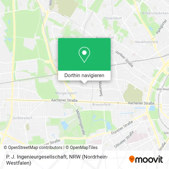 P. J. Ingenieurgesellschaft Karte