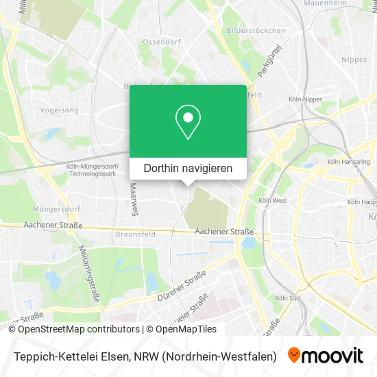 Teppich-Kettelei Elsen Karte