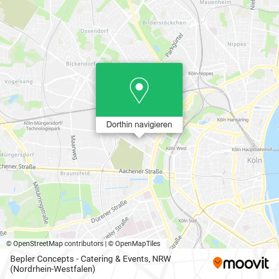 Bepler Concepts - Catering & Events Karte