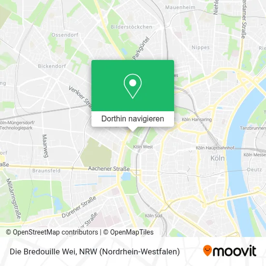 Die Bredouille Wei Karte