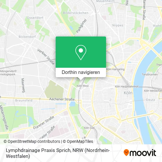 Lymphdrainage Praxis Sprich Karte