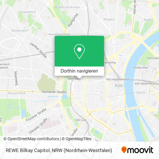 REWE Bilkay Capitol Karte