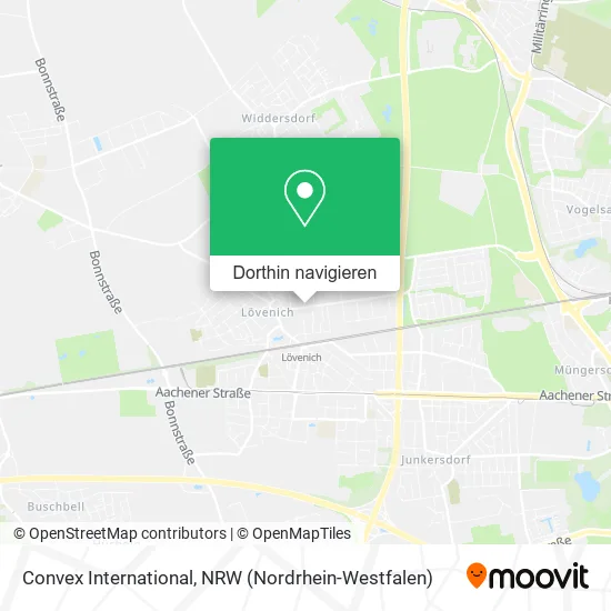 Convex International Karte