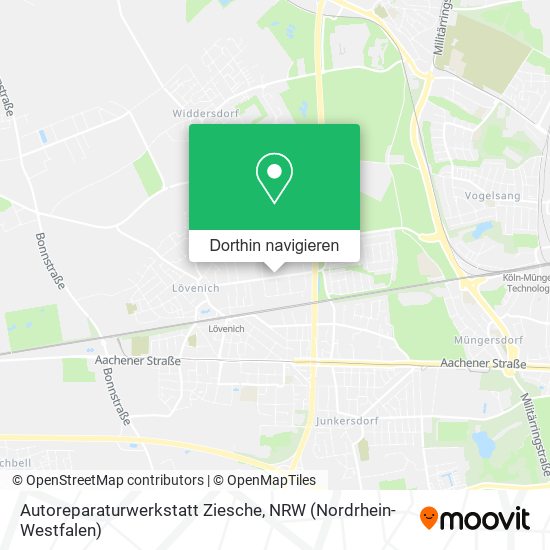 Autoreparaturwerkstatt Ziesche Karte