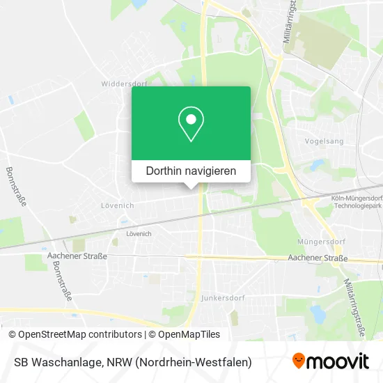 SB Waschanlage Karte