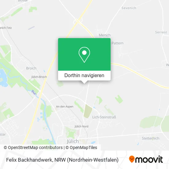 Felix Backhandwerk Karte