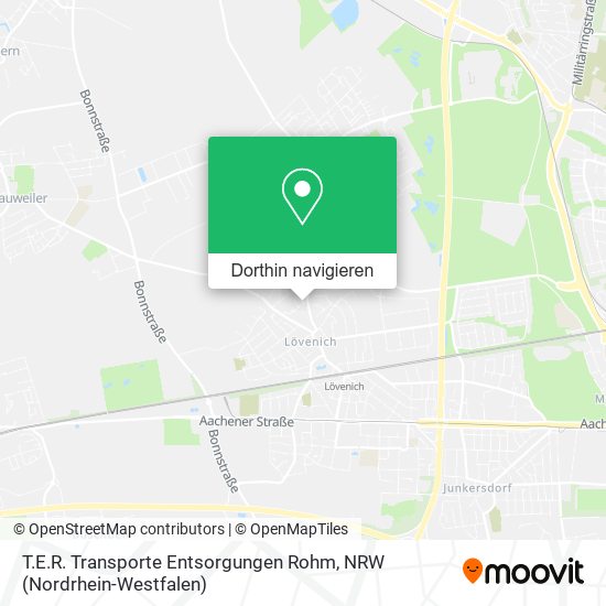 T.E.R. Transporte Entsorgungen Rohm Karte