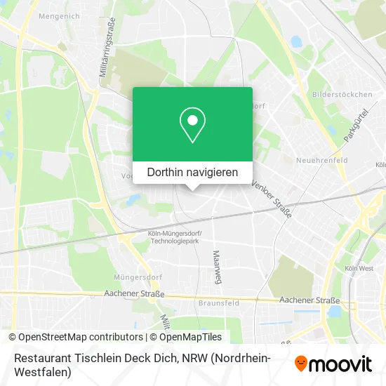 Restaurant Tischlein Deck Dich Karte