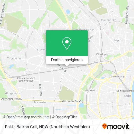 Paki's Balkan Grill Karte