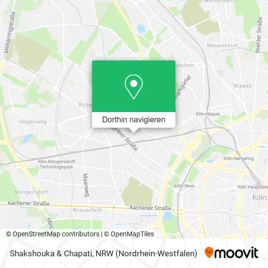 Shakshouka & Chapati Karte