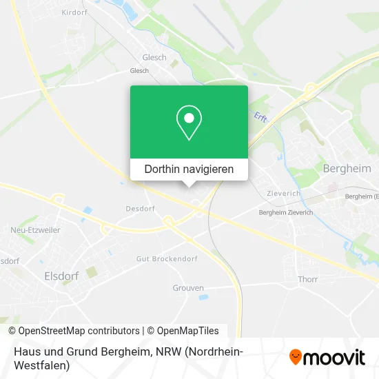 Haus und Grund Bergheim Karte