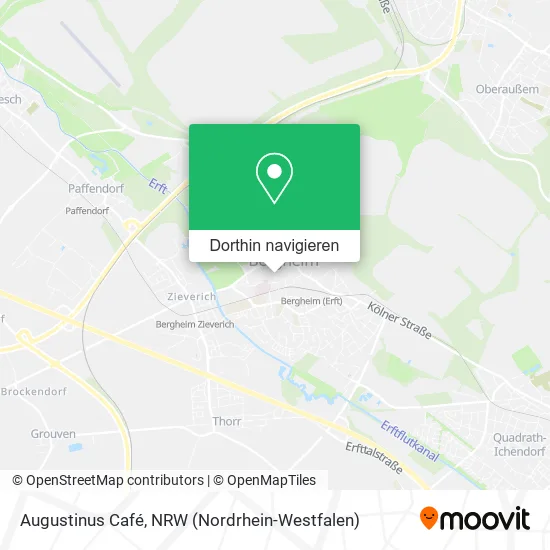 Augustinus Café Karte