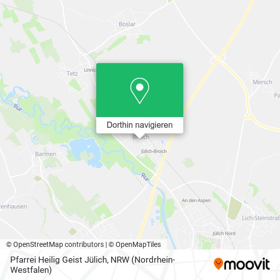 Pfarrei Heilig Geist Jülich Karte