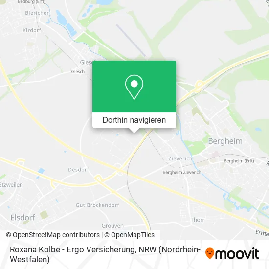 Roxana Kolbe - Ergo Versicherung Karte