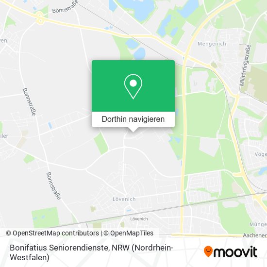 Bonifatius Seniorendienste Karte