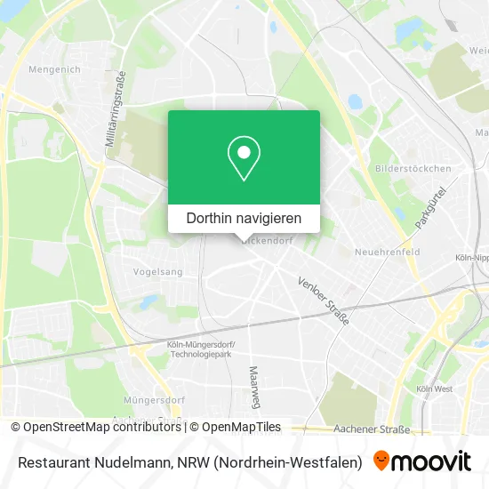 Restaurant Nudelmann Karte