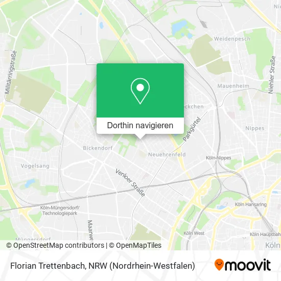 Florian Trettenbach Karte