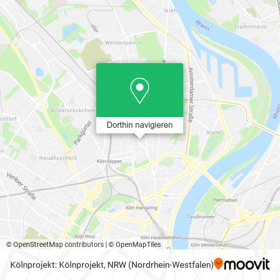 Kölnprojekt: Kölnprojekt Karte