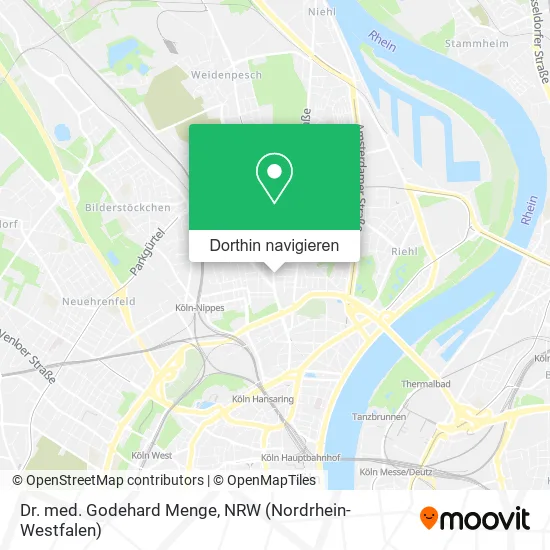 Dr. med. Godehard Menge Karte