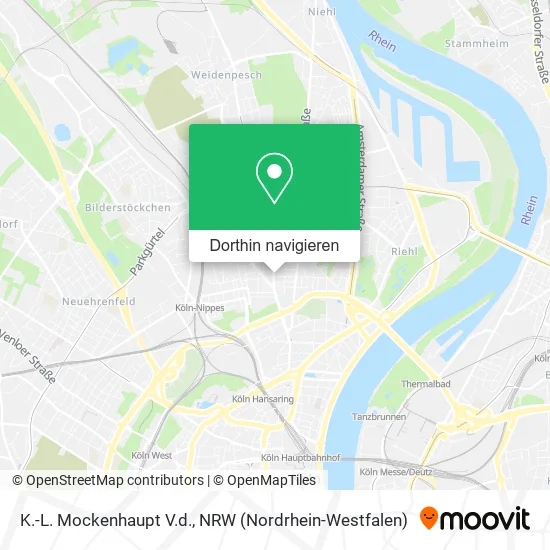 K.-L. Mockenhaupt V.d. Karte