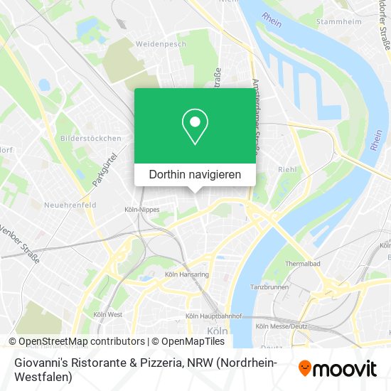 Giovanni's Ristorante & Pizzeria Karte