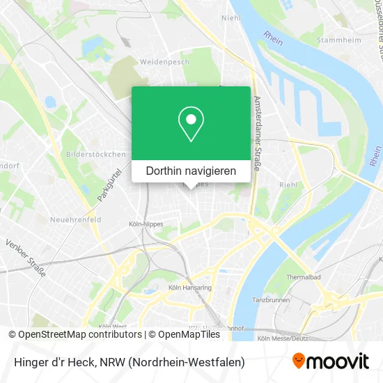 Hinger d'r Heck Karte