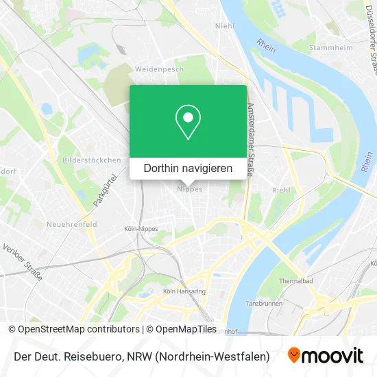 Der Deut. Reisebuero Karte