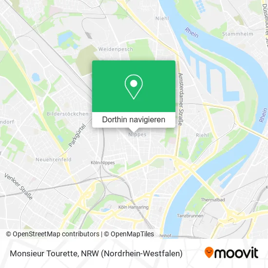 Monsieur Tourette Karte