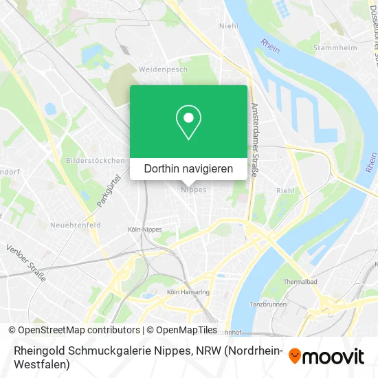 Rheingold Schmuckgalerie Nippes Karte