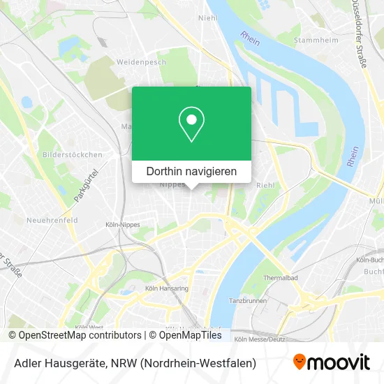 Adler Hausgeräte Karte