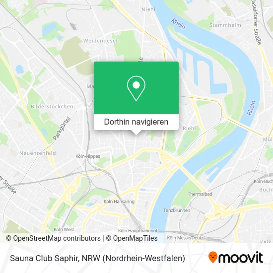 Sauna Club Saphir Karte