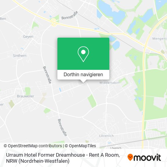 Urraum Hotel Former Dreamhouse - Rent A Room Karte