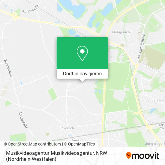 Musikvideoagentur Musikvideoagentur Karte