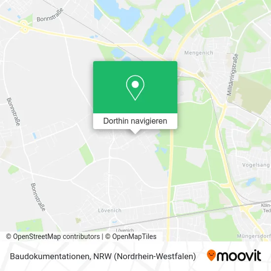 Baudokumentationen Karte