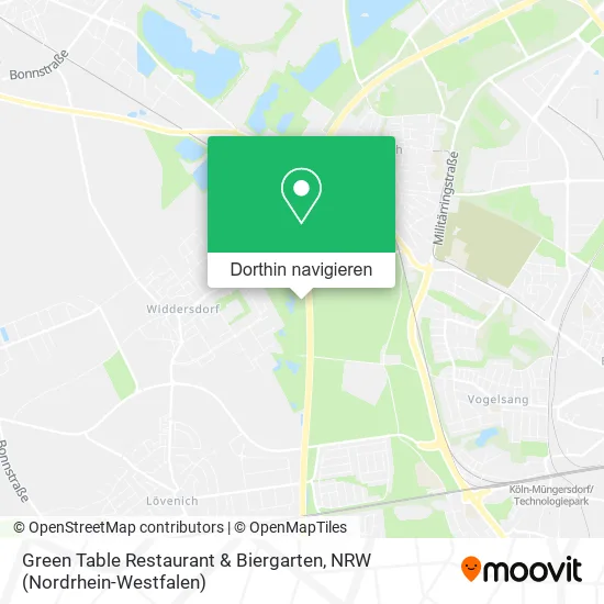 Green Table Restaurant & Biergarten Karte