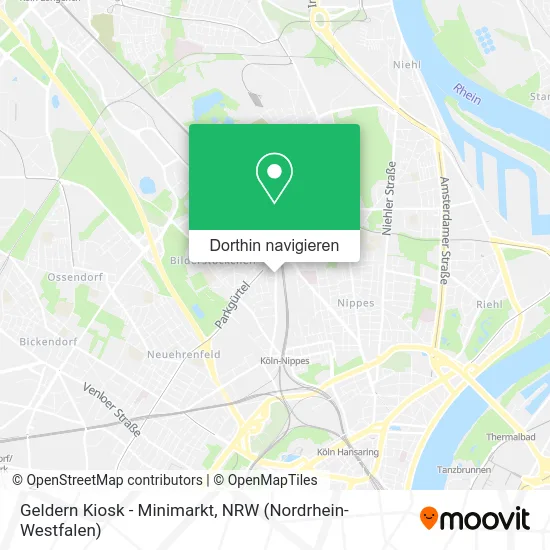 Geldern Kiosk - Minimarkt Karte