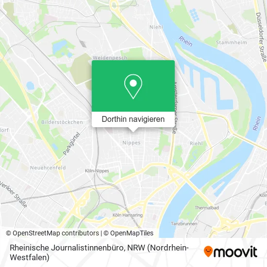 Rheinische Journalistinnenbüro Karte