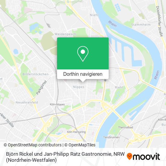 Björn Rickel und Jan-Philipp Ratz Gastronomie Karte