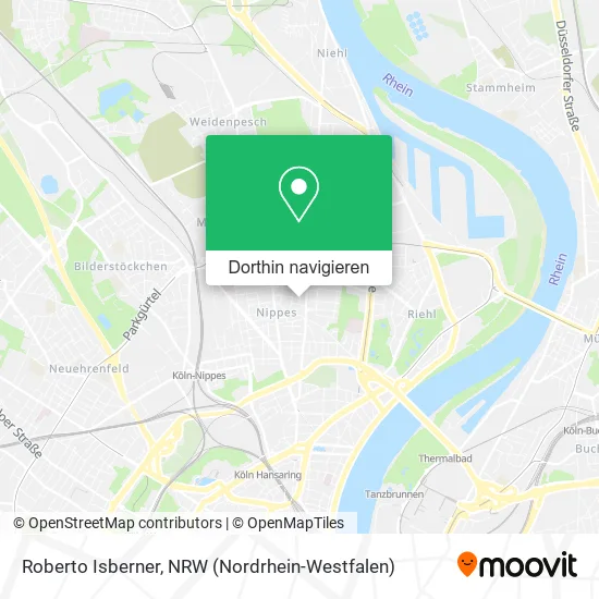 Roberto Isberner Karte